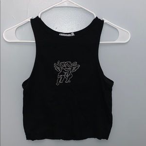 ANGELS KISSING CROPPED TANKTOP FROM ADIKA